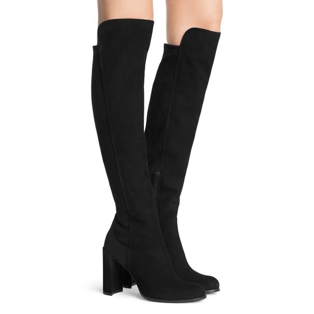 Stuart Whitman | Knee High Suede Boots